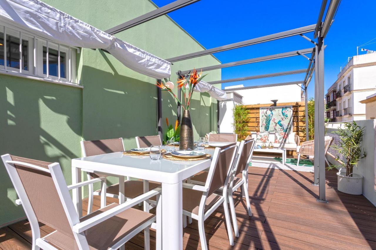 Genteel Home Mercado Central Terrace 加的斯 外观 照片
